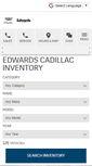 Mobile Screenshot of edwardscadillac.com